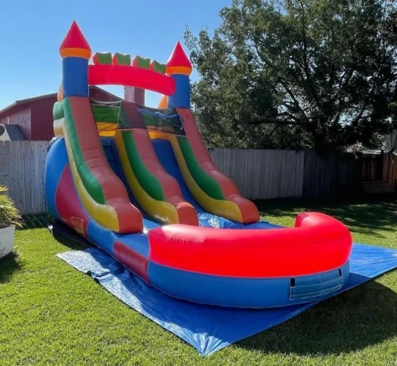 45x15x20 Commercial Inflatable Water Slide Bounce House Castle Combo