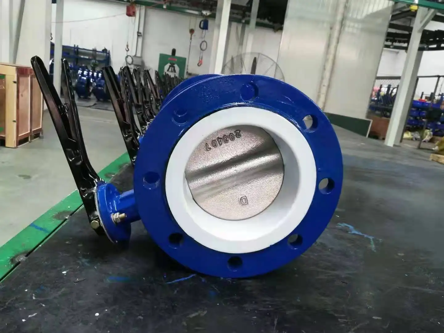 Factory Sale Directly 4 Inch Wafer Butterfly Valve With PTFE Seat