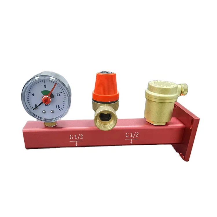 Pressure Regulator Valve Lead-free brass Water RV Pressure Reducer Regulator valve with oil filled Pressure Reducer