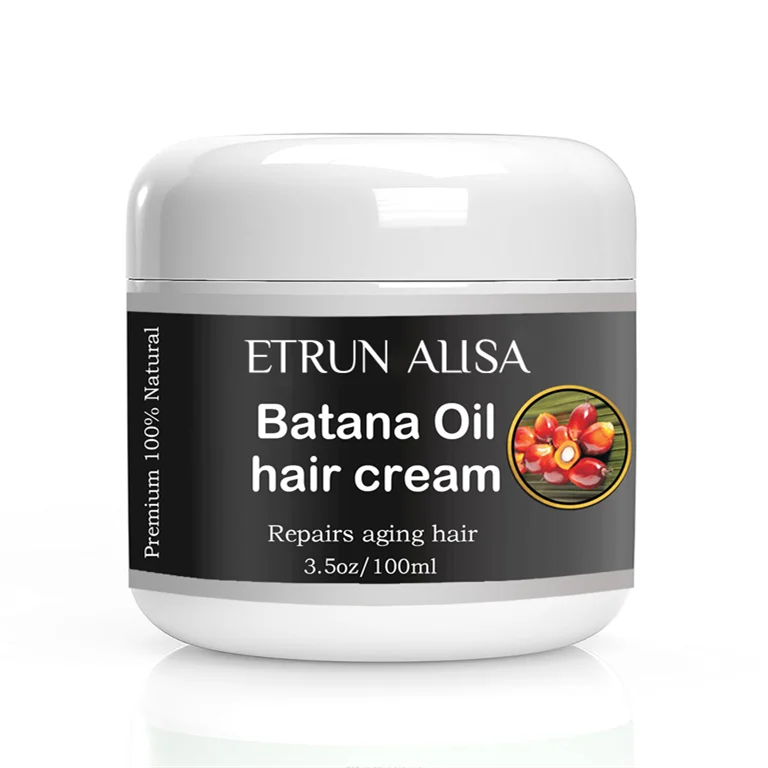 ETRUN ALISA Private Label Natural Organic Raw Batana Oil Cream Promote Hair Growth Prevent Hair Loss Repair Damaged Hair