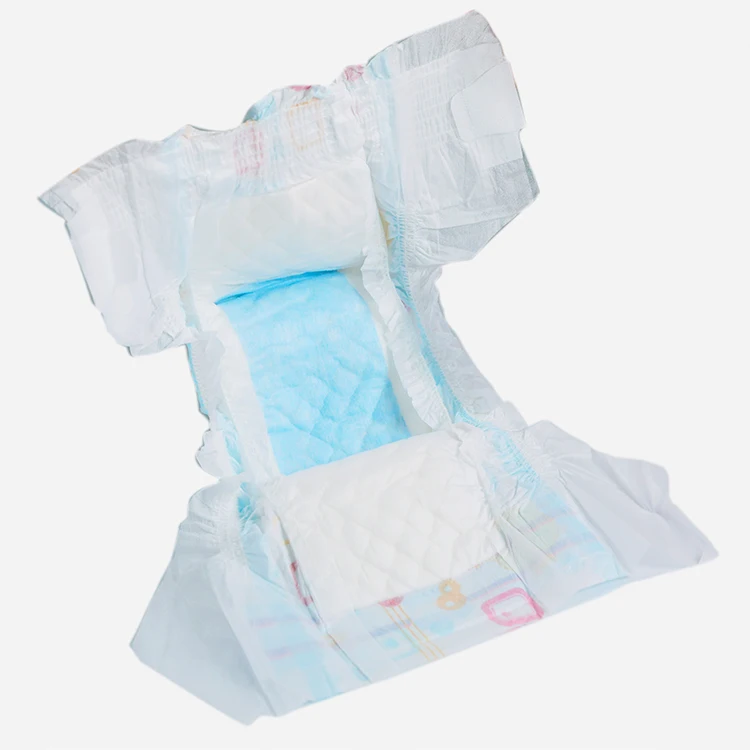 Pampering Soft And Breathable Disposable Organic Supplier Baby Diapers Custom Logo Manufacturing Plant China Supply