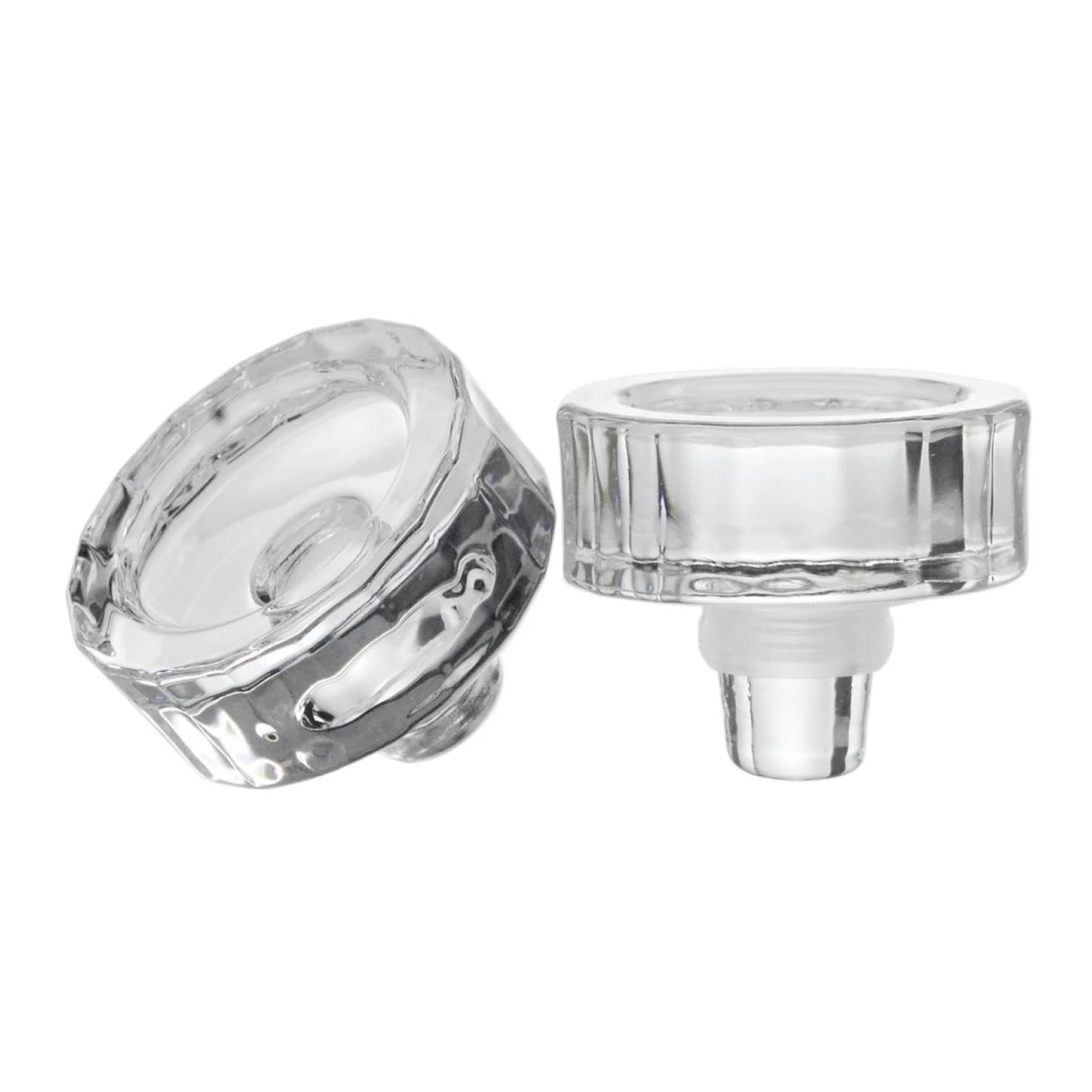 2024 New Product Hot Selling Customized Wholesale Glass Bottle Cap Luxury Crystal Glass Products