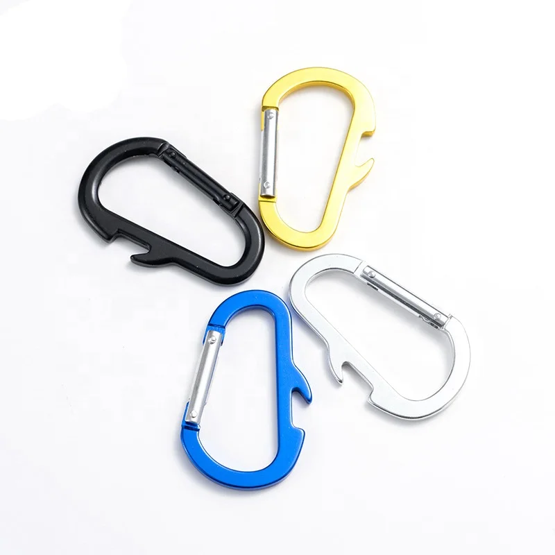 HB Hook Carabiner Rock Climbing Key Holder Steel Carabiner For Outdoor/Connecting Ropes
