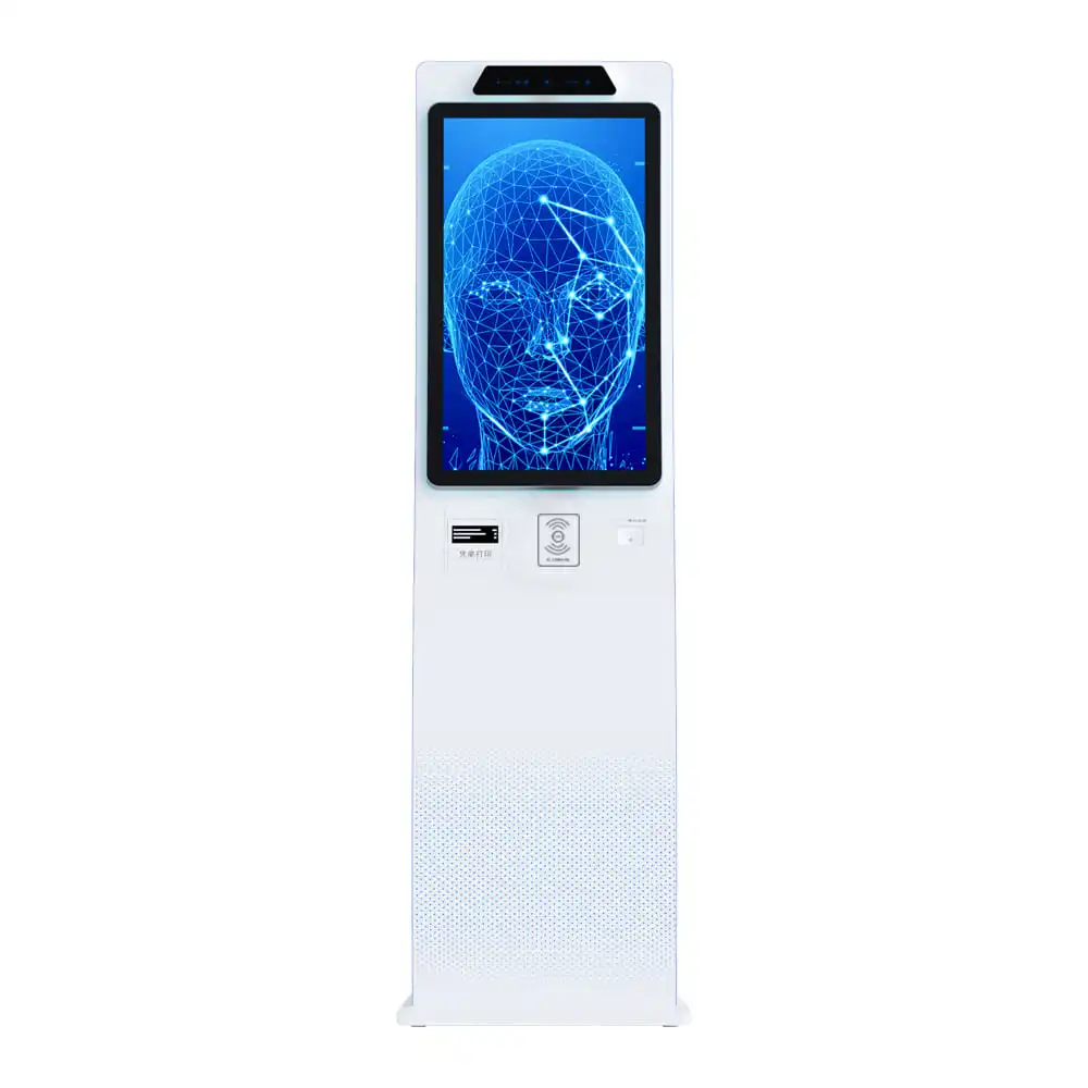 Payment Kiosks 32 Inch Curved Touch Screen Billing Machines Self Service Ordering Supermarket Self -Service Cash Register