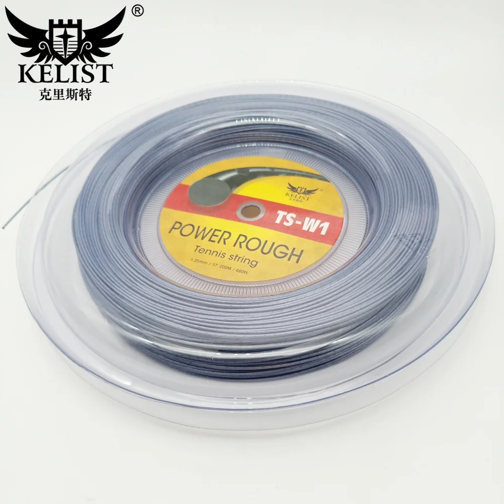 Factory High Quality Polyester Material Power Control Rough 1.25 200m Reel Tennis String With Best Price