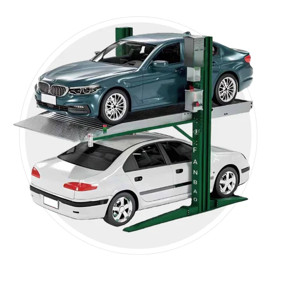 Two post parking lift Mechanical two post vehicle car storage lift vertical car stacker Parking Lift System