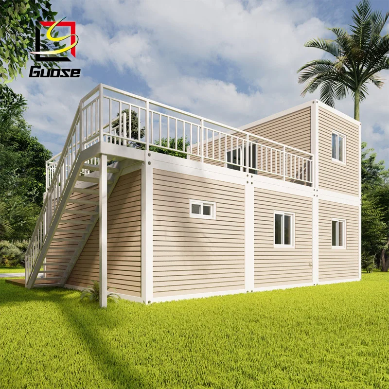 Dominica prefabricated cheap fast build eps board container cargo mobile house flat pack container house