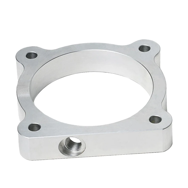 OEM aluminum car intake manifold adapter plate throttle body spacer