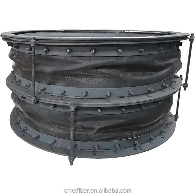 Chinese provider Boiler Flue Expansion Fabric Joint Coated Fiberglass Fabric Fan Soft Connection