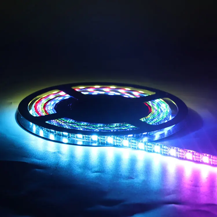 Smd5050 144 Led 5M Ws2815 Led Strip 12V Ip67 Addressable Rgb Ic Ws2812B Led Strip 5V Smart Led Strip Light For Tv