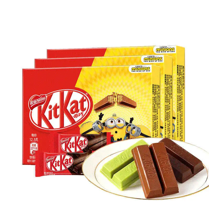 Wholesale Milk Chocolate Kitt Kat 34g Matcha Flavored Wafer White Chocolate
