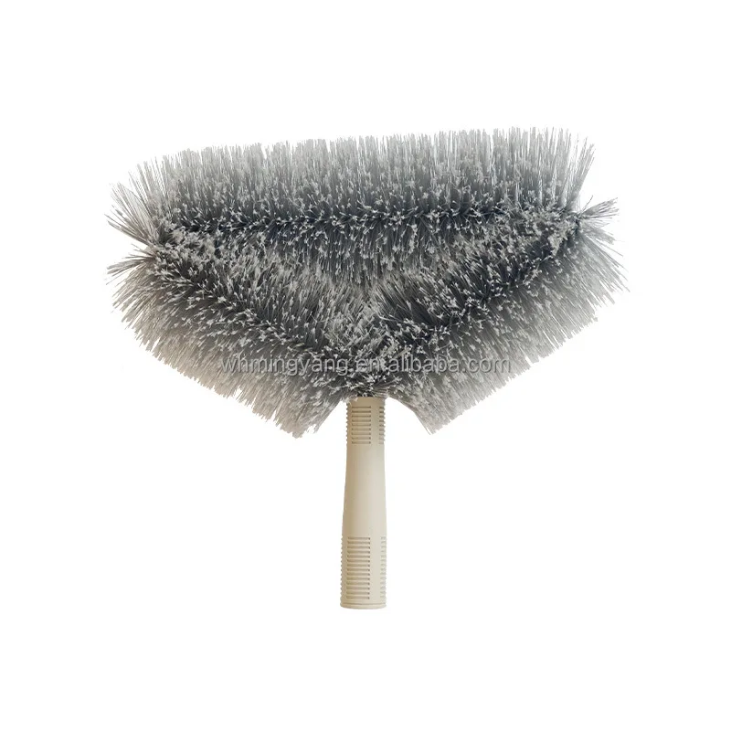 Factory direct carbon fiber telescopic pole roof dust broom spider web cleaning broom long handle cleaning tool