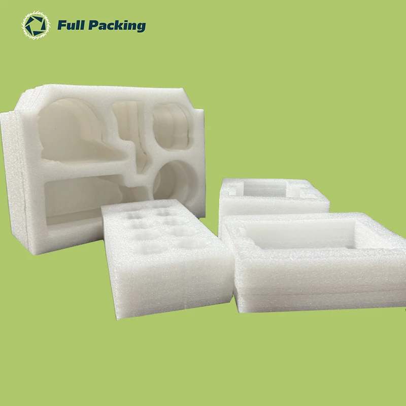 Custom Top Selling Die Cut Insert Molded Foam  Protective  Packaging Sponge EPE  Foam  Foam Tray