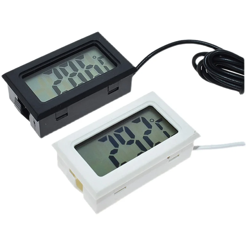 TPM-1Digital thermometer with probe/electronic thermometer/sensor/bathtub/refrigerator thermometer LCD display 2 seconds refresh