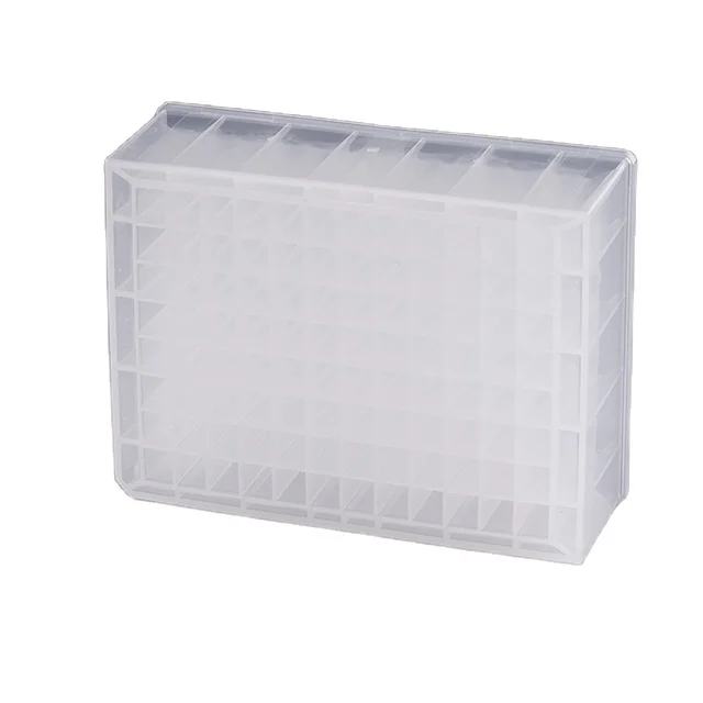 Лабораторные расходные материалы 2,2 мл 96 квадратных лунок глубокая колодезная пластина с v-образным низом