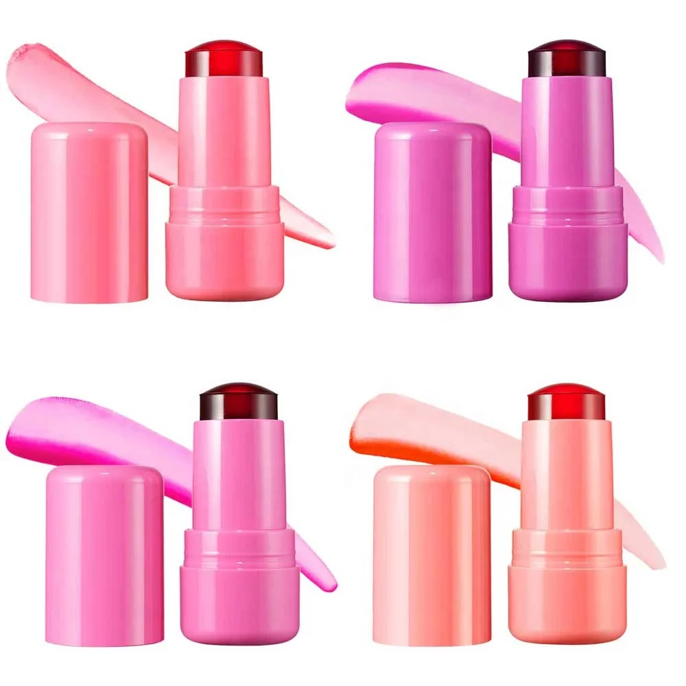Moisturizing Natural Lip And Cheek Stain Jelly Blush Lip Tint Lip Blush Jelly Tint Blusher Powder