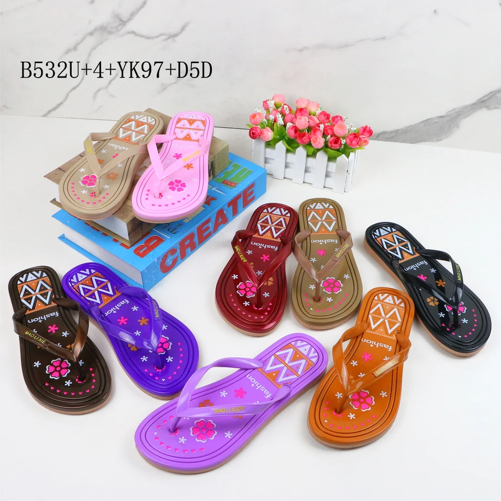 Ladies Shoe Accessories Beach chaussures pour femmes Flip-flops Women Flip Flops Slippers