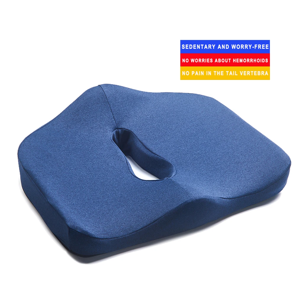 Gel Seat Cushion Gel Seat Cushion Hot Sale Thick Egg Double Gel Seat Cushion With Non-slip Cover