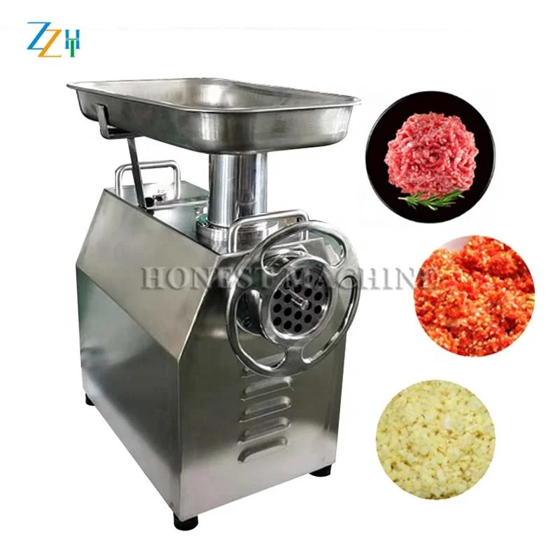 High Automation Commercial Mince Meat Machine / Commercial Meat Mincer / Commercial Meat Grinder Machine