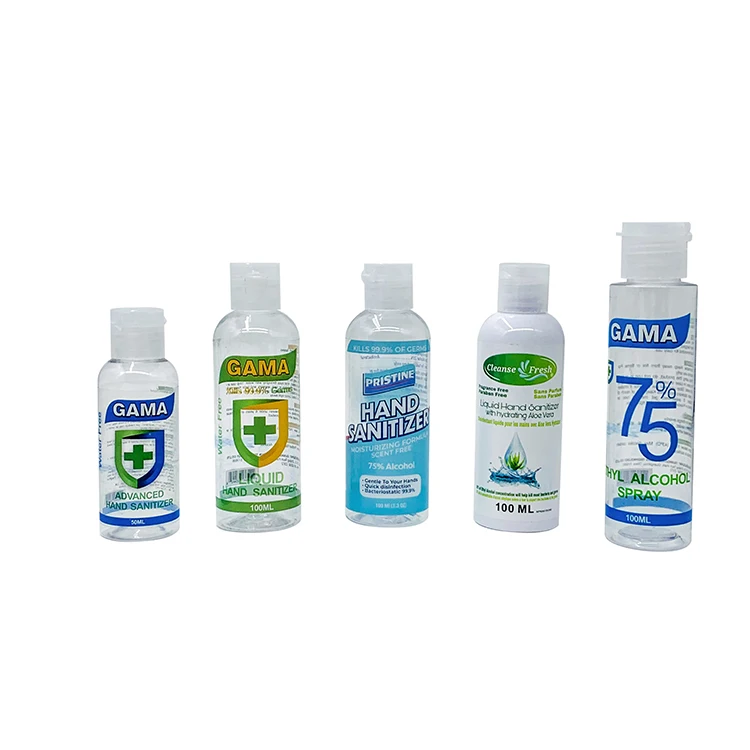 Yueyi Wholesale Guality Guaranteed Quality Unique Hand Empty 60ml Hand Sanitizer Lotion Bottle Cosmetic Plastic Bottle