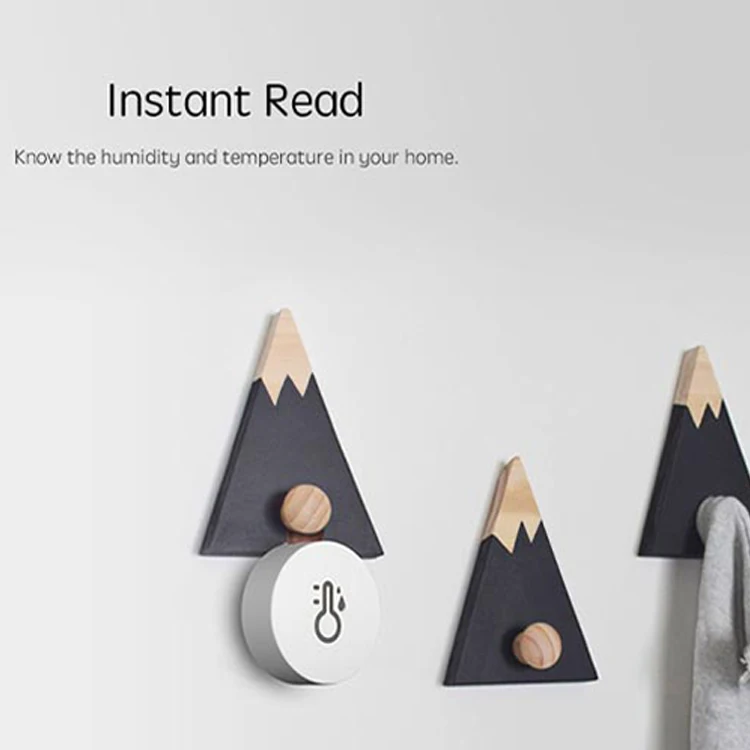 Humidity Controller Wifi Smart Temperature Alarm Sensor Thermom Tuya And Ultrasonic Humidifier Room Temperature& Humidity Sensor