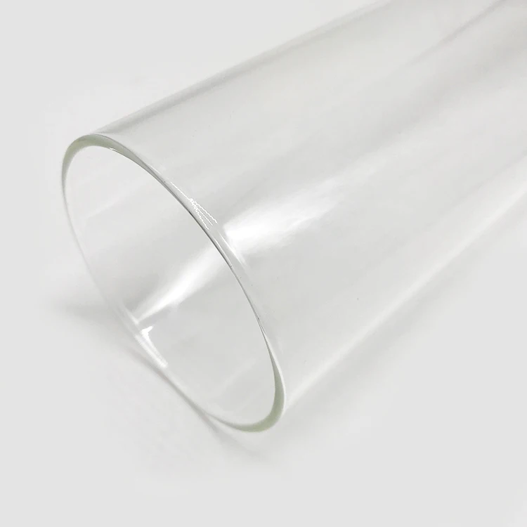 Manufacturer glass tube large diameter borosilicate glass tube 3.3