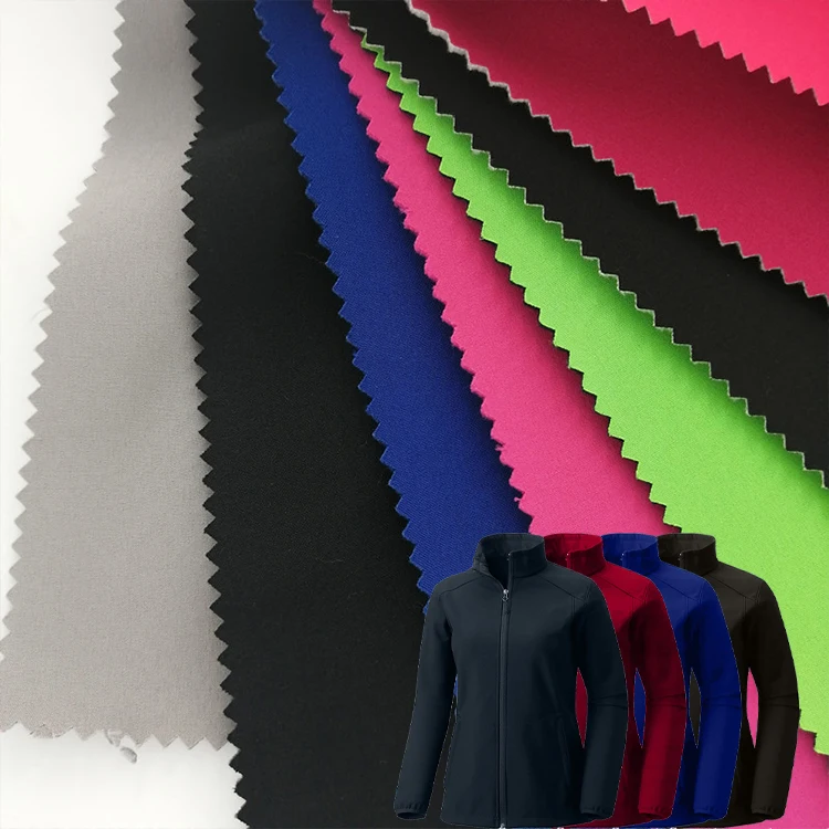 Горячая Распродажа Водонепроницаемый 4 Way Stretch Softshell связь полиэстер флисовая
