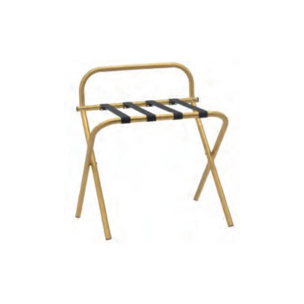 25mm Pipe Folding Suitcase Luggage Rack Hotel Guest Room Storage Holder Bedroom Service Foldable Baggage Stand