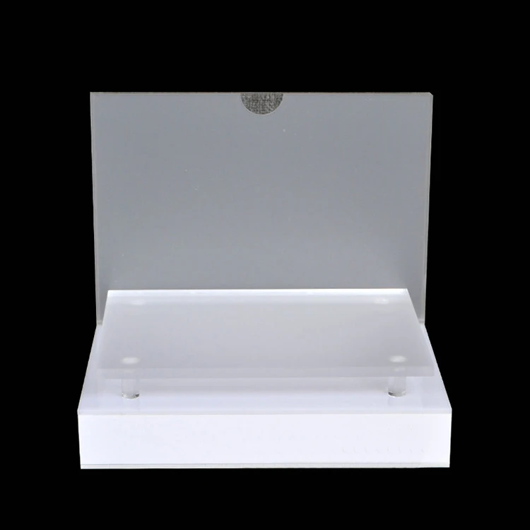 Newstar пользовательские акриловые уход за кожей губная помада дисплей стойки со светодиодной подсветкой база стенд