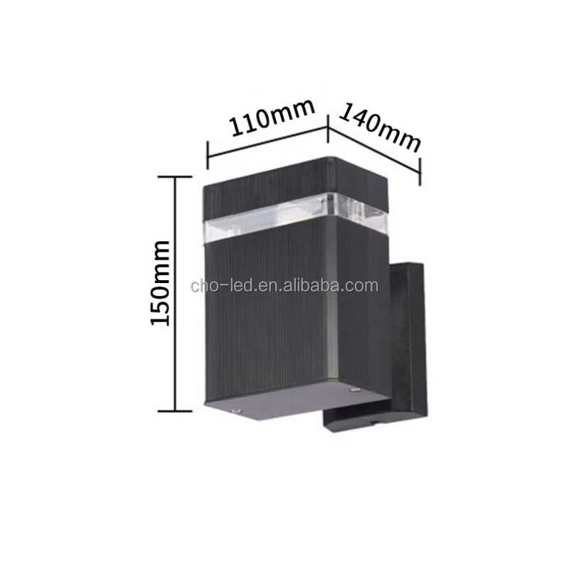 E27 Wall Light Interior LED Wall Lamp up and Down Wall Lighting Indoor Outdoor Lights for Home Garden Porch