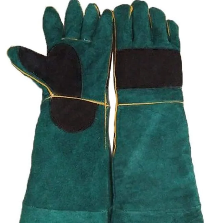 Swelder Animal Handling Anti-bite/Scratch Gloves for Dog Cat Bird Parrot Pet