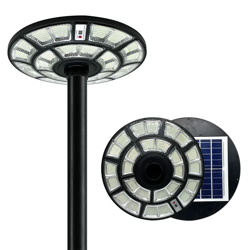UFO New Solar Street Lights Home Outdoor Waterproof Courtyard Light 500W 1000W Garden light