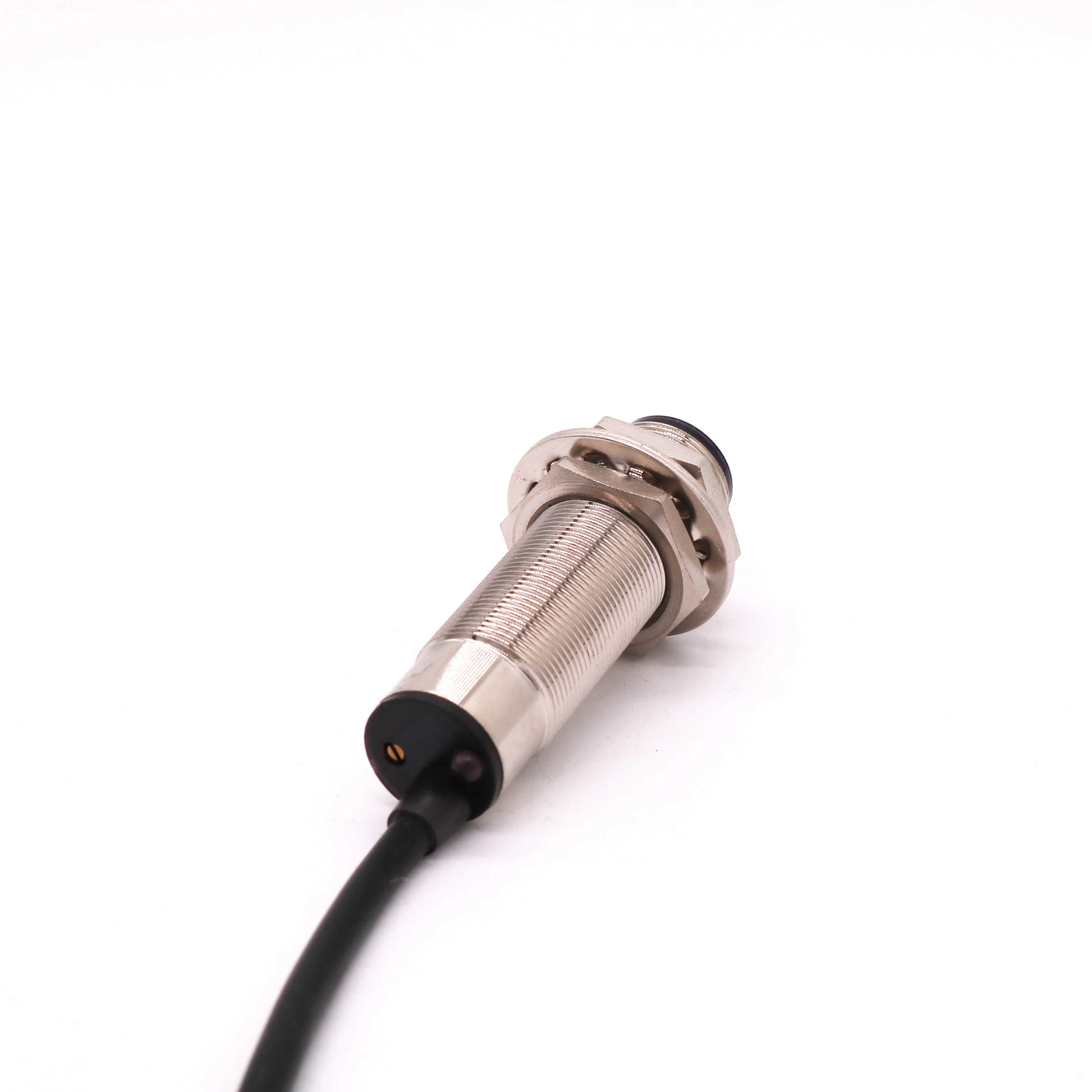DINGGAN M18 photoelectric sensor diffuse reflection PTC18 series 30cm sensing distance 30VDC metal housing with 2m PVC cable