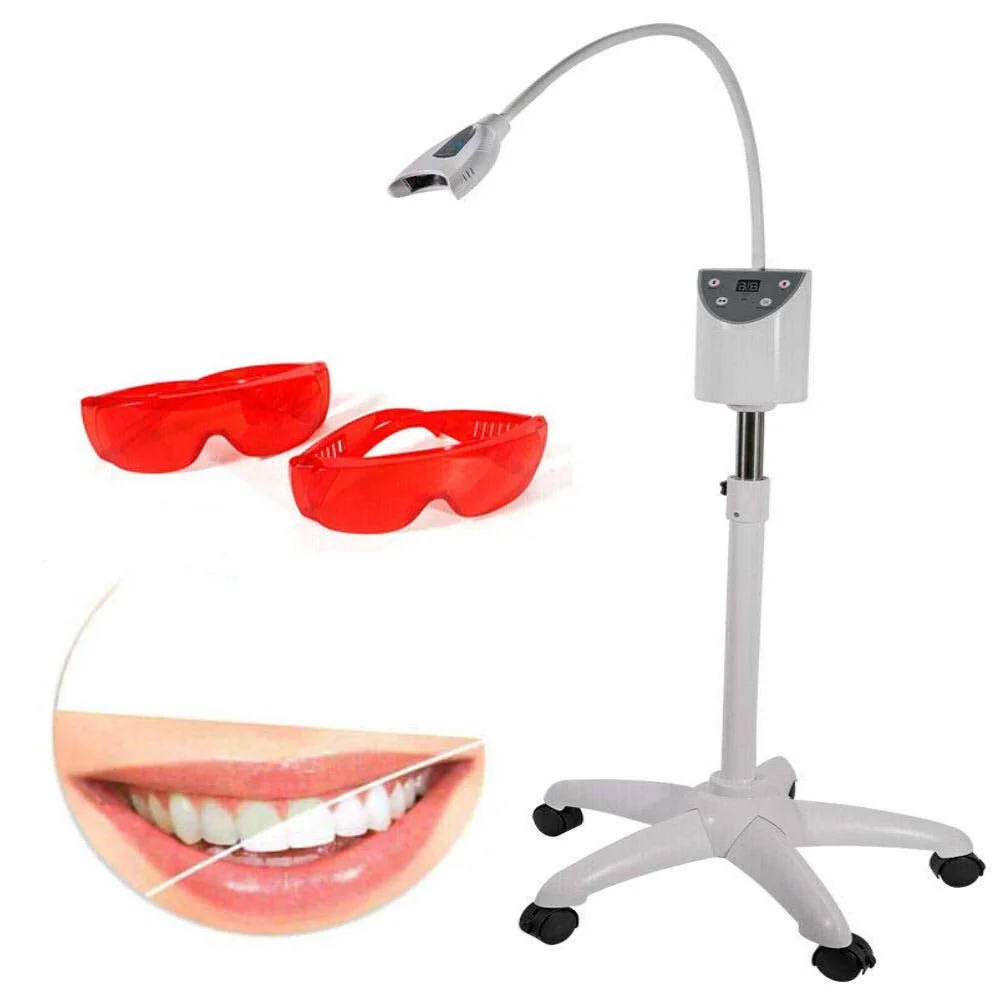 Professional CE Oral Teeth Care Whitening Lamp Machine MD666 Dental Electric Blue Cool Light Therapy Tooth Whitener Equipment