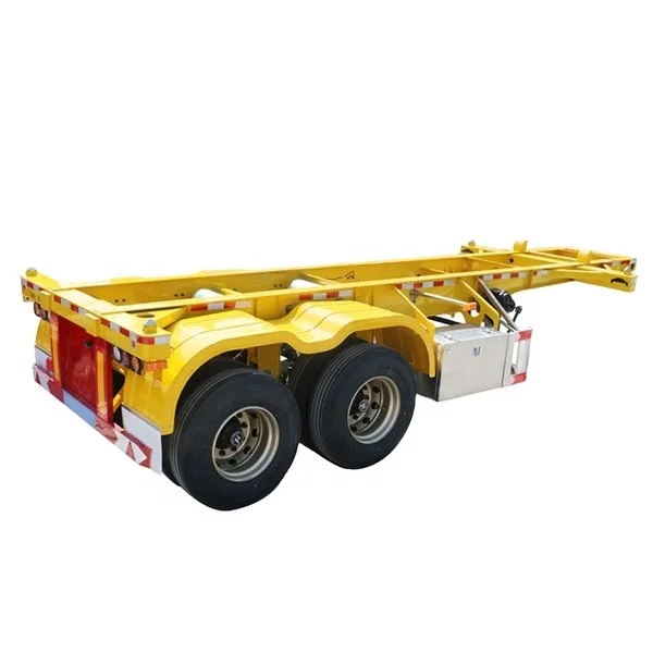 
Fuwa axle gooseneck skeleton container trailer for sale 