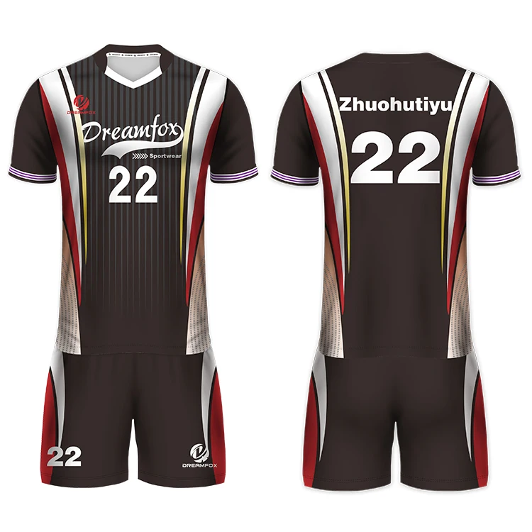 OEM high quality sublimated soccer uniforms custom short sleeve youth soccer jersey shirt for school team