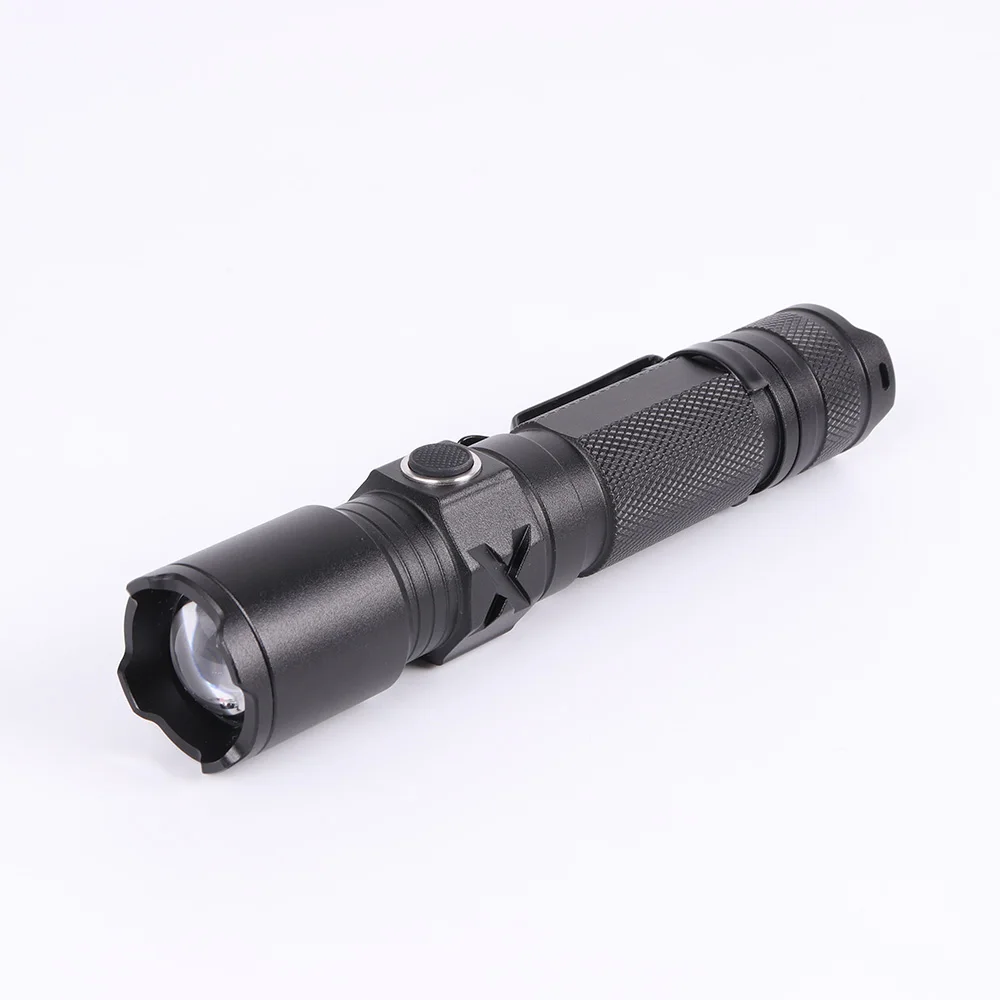 High Power 900 Lumen Mini Torch Rechargeable USB Flashlight Strongest flashlight Waterproof Light Multi-functional Flashlights