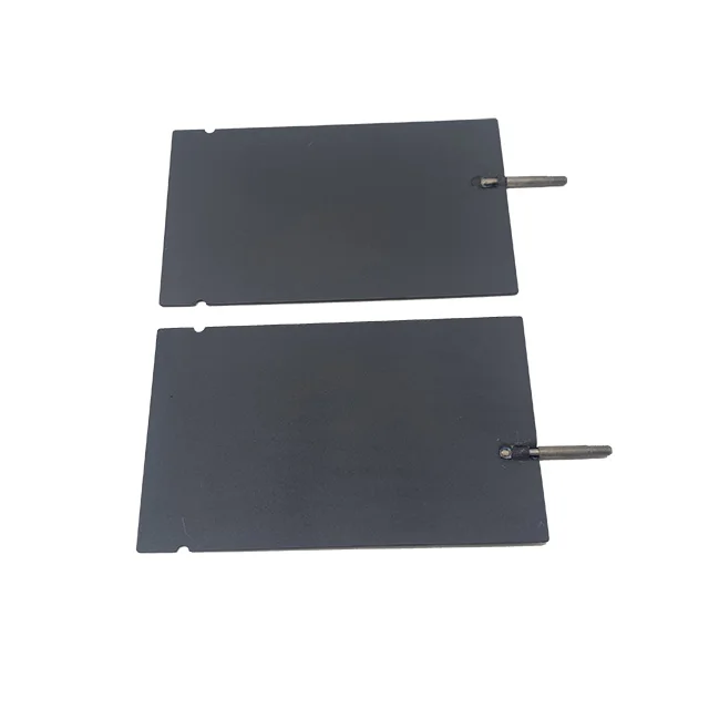 Titanium electrode plate for swimming pool salt chlorinator