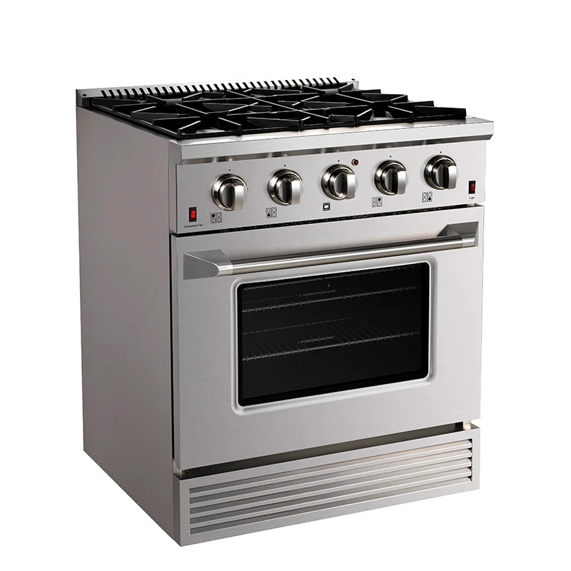 SENG ETL certified  kitchen professional 6 burner gas cooking range prices industrial gas stove with oven