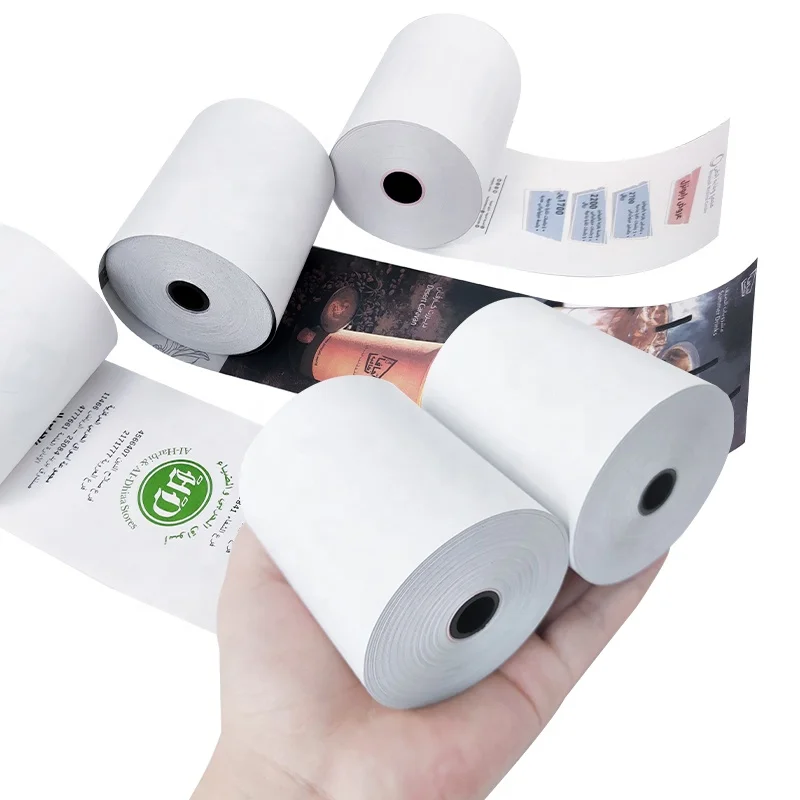 Direct Manufacturer 80*80Mm Thermal Paper Rolls 58Mm Thermal Paper Thermal Jumbo Paper Roll