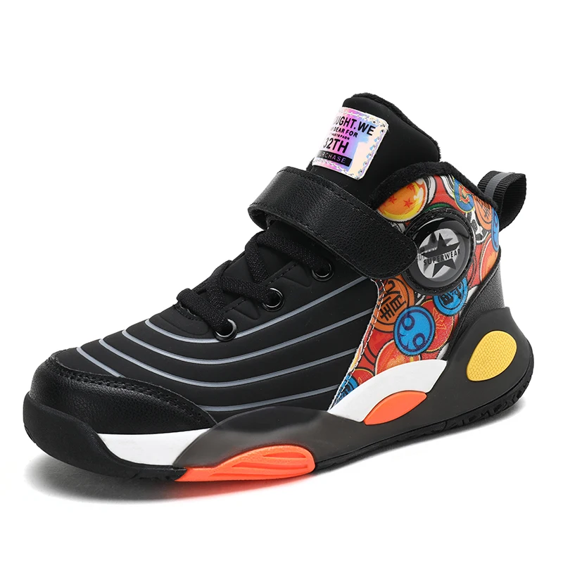 Brand design Kids casual basketball sneakers children Shoes Basket Sneakers Trainer