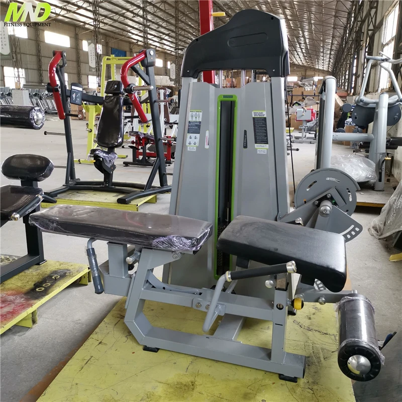 Сверхмощное коммерческое Двухфункциональное оборудование для фитнеса Shandong MND F90 скрученные ноги Клубное удлинение ног