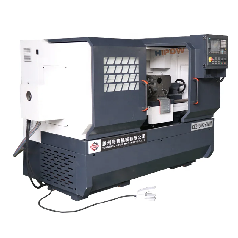 Маленький токарный станок с ЧПУ CK6136, швейцарский автоматический токарный станок с ЧПУ