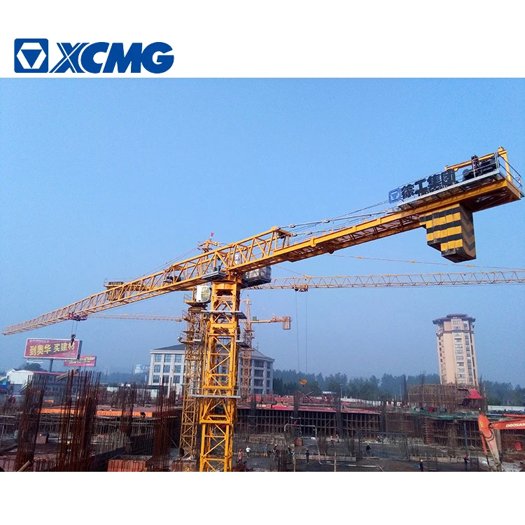 XCMG оригинальный производитель подержаная XGT8020-16 фиксированный башенный кран