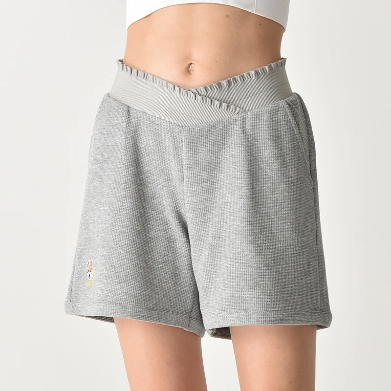  Maternity Sport Short Low Waist Belly Support Pants With