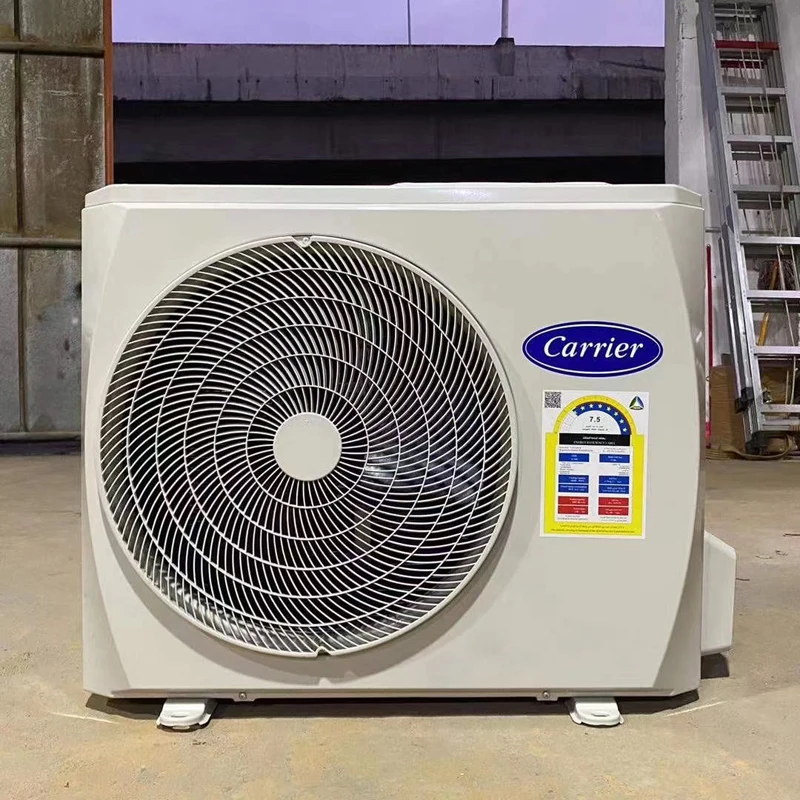 ducted fan coil unit central split air conditioner 48000btu 60000btu 380v cool and heat