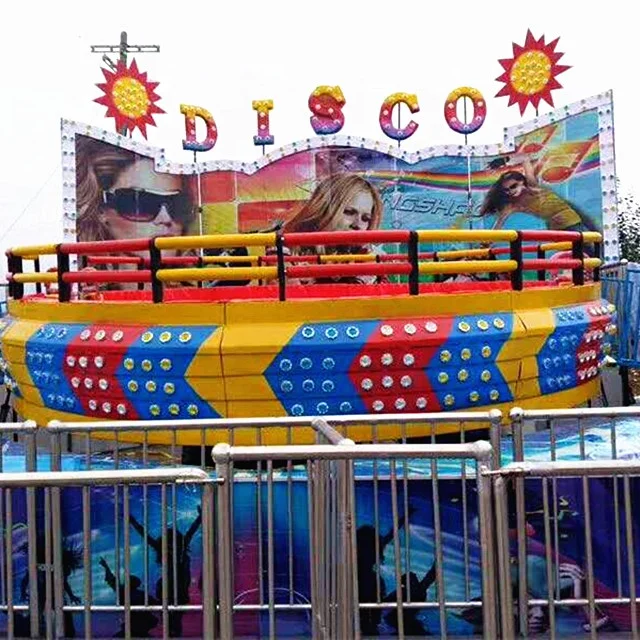 Used Theme Park Kids Turntable Ride Amusement Park Disco Tagada for Sale