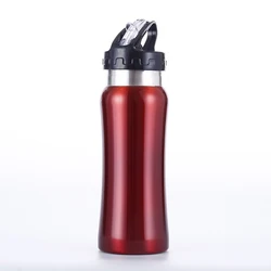 Wanto fitness narrow mouth stainless steel school hot and cold water bottle eco friendly for promotion