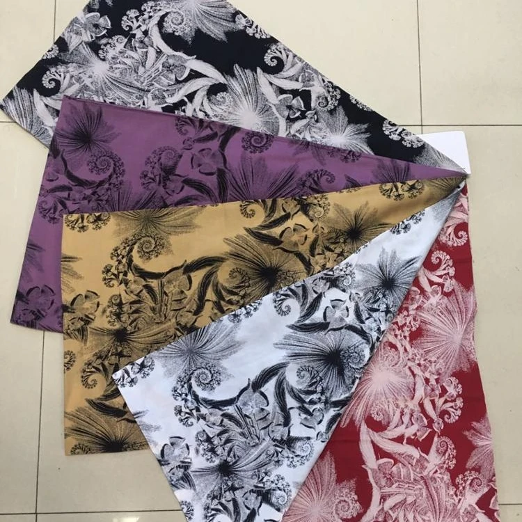 Африканская мода, низкая цена, печатная искусственная Чаллис 35/36 дюймов zr503