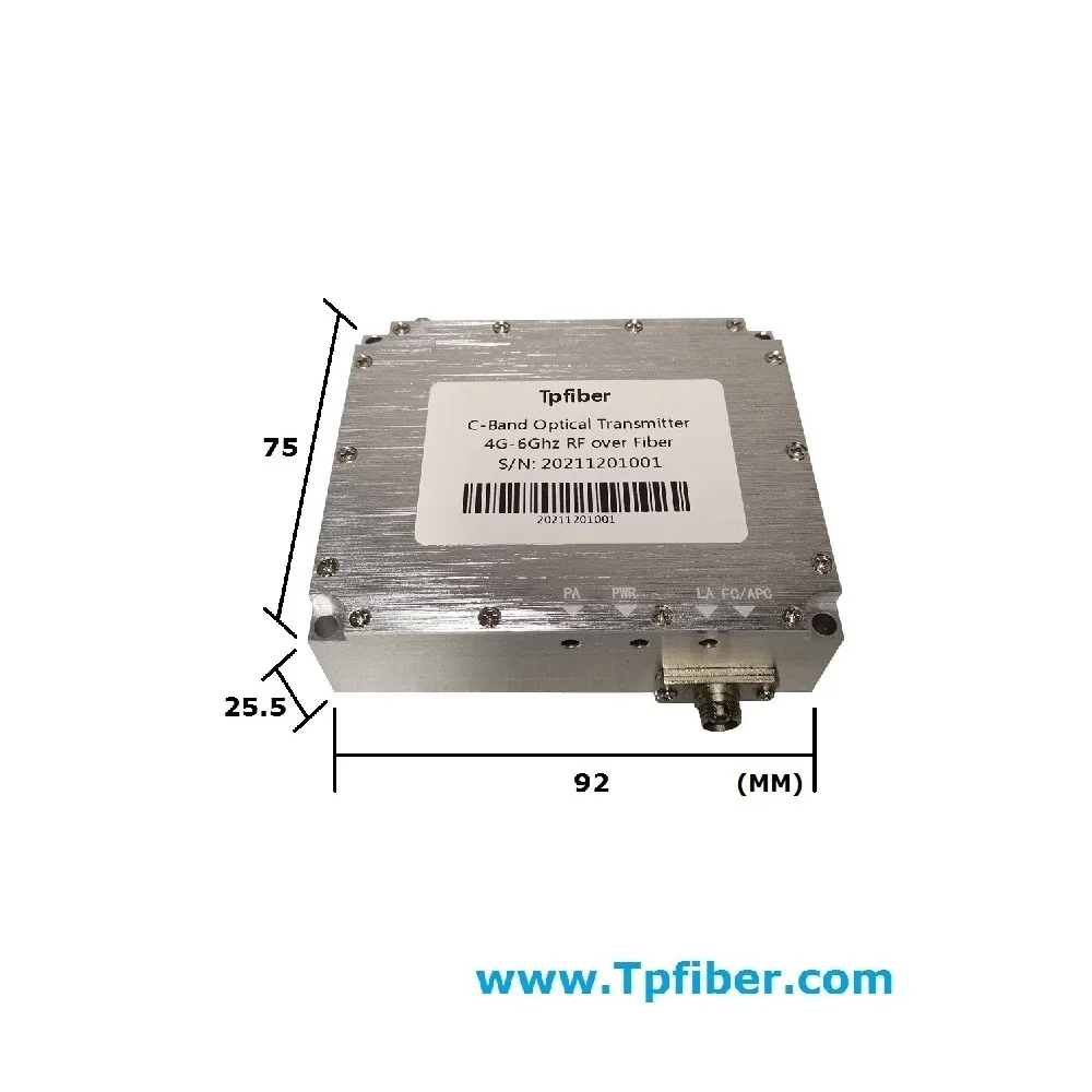 wholesale TPSA-4950-1U-RX 950Mhz - 2150Mhz L-Band satellite over fiber receiver for Radar